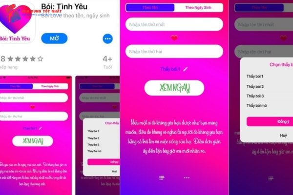 Bói: Tình yêu – App bói tình yêu miễn phí