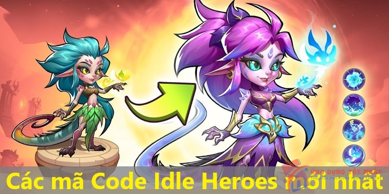 Các mã Code Idle Heroes mới nhất