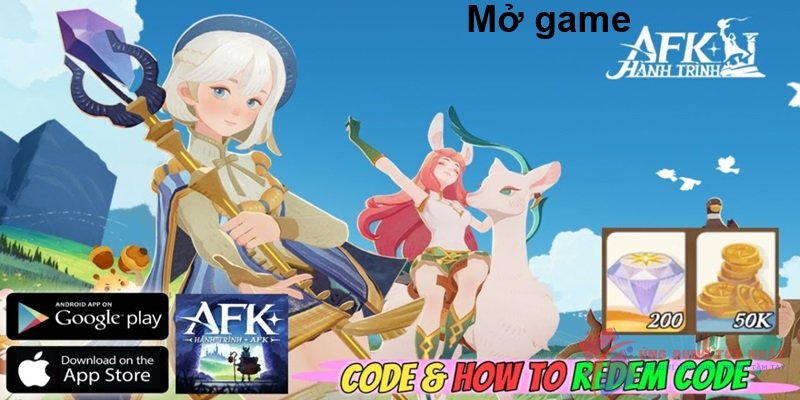 Mở game Hành Trình AFK