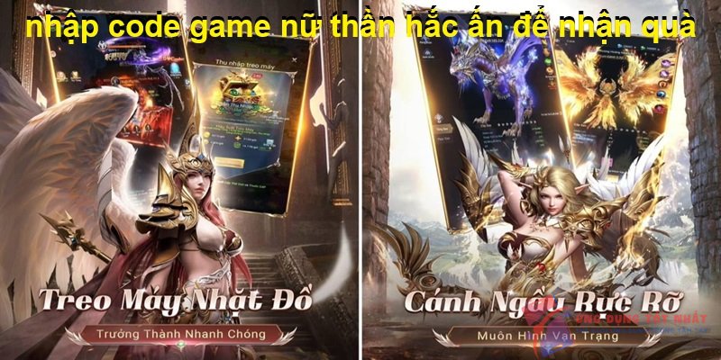 nhập code game nữ thần hắc ấn để nhận quà